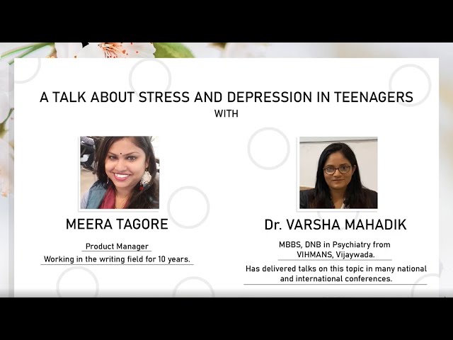 A Talk About Stress And Depression In Teenagers
