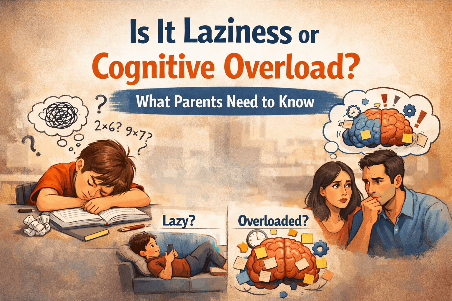 Is It Laziness or Cognitive Overload? What Parents Need to Know ...